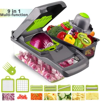 

Multi-function vegetable cutter grater shredder carrot potato peeler cheese onion steel knife kitchen accessories fruit tools