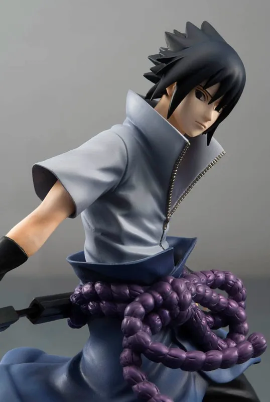 Учиха, сасуке, Наруто Shippuuden ПВХ Коллекционная Фигурка MegaHouse GEM модель игрушки Аниме статуя 20 см