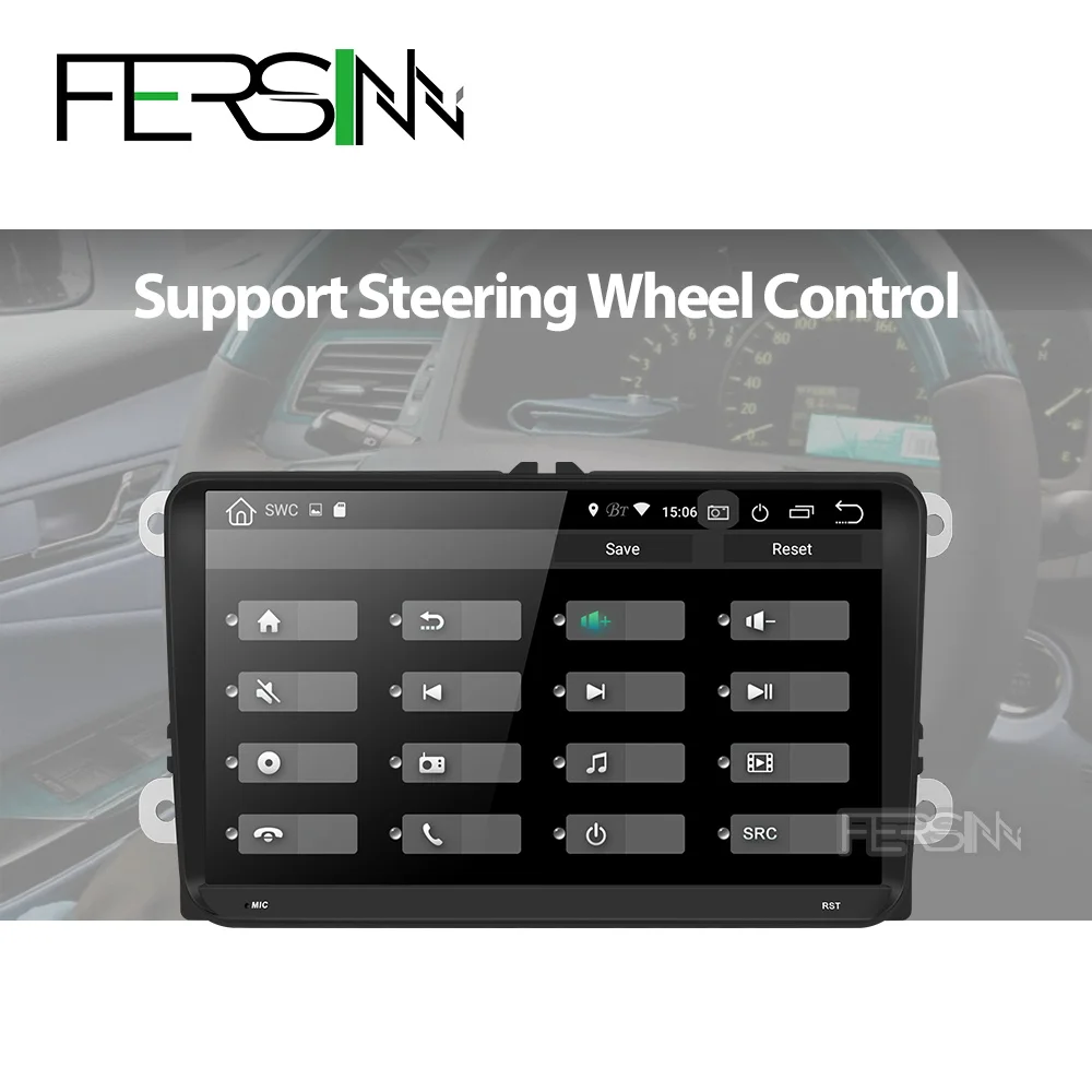 Cheap EU RU warehouse Fersinny CDZ9060 PX30 car dvd player for Skoda Fabia octavia Superb Yeti Seat Rapid  vw golf tiguan polo passat 2