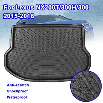 

Rear Trunk Mat Floor Tray Carpet Mud Kick Pad Cargo Boot Liner Car Accessories for Lexus NX NX200T NX300H NX300 2015-2018