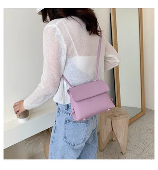 

Summer is simple in early autumn New 2020 Multi-layer small square bag All-match crossbody bag