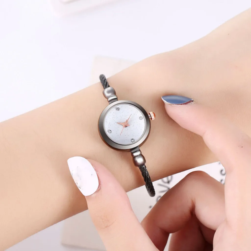 Reloj mujer женские bayan kol saati reloj mujer браслет из сплава часы Ретро стиль маленькие свежие студенческие часы для женщин
