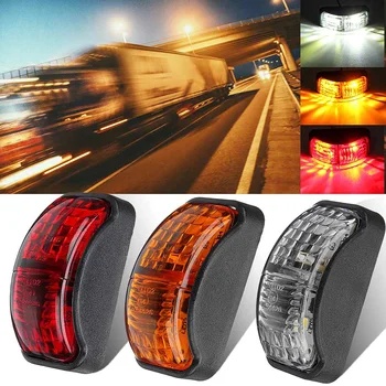 

12V 24V LED Car Truck Side Marker Light Clearance Lamp Signal Indicator Light for Trailer Van Lorry Bus