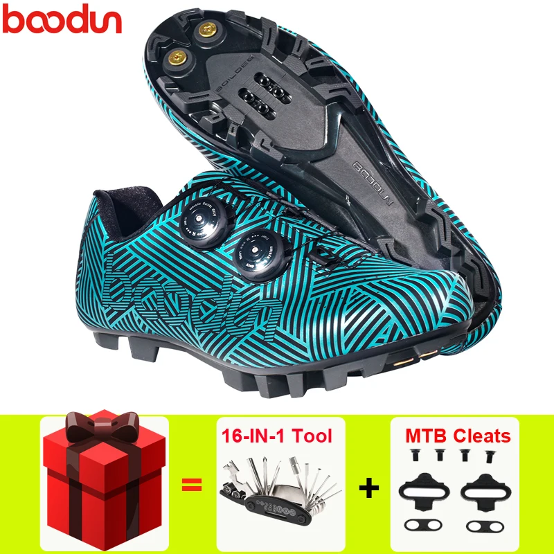 16-IN-1 Tool Кроссовки для велоспорта Мужская обувь 16 в 1 инструмент sapatilha ciclismo mtb горный велосипед гоночный велосипед самофиксирующаяся Спортивная велосипедная обувь - Цвет: 16-IN-1 Tool