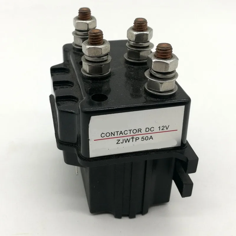 ZJWTP50A 12VDC реверсивный контактор соленоидное реле для лебедки