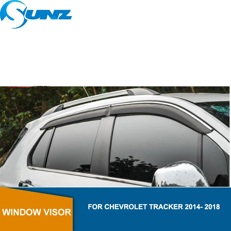 

Side Window Deflectors For Chevrolet Tracker 2014- 2018 Car Wind Deflector Sun Guard For Chevrolet Tracker 2014- 2018 SUNZ