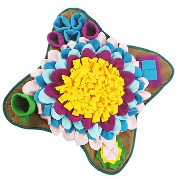 

1Pc Pet Feed Training Mat Nonslip Colorful Safe Durable Creative Slow Eating Mat Pet Slow Feeder for Dogs