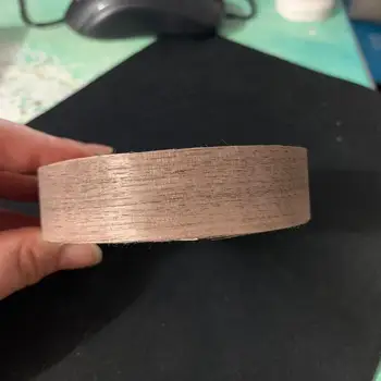

Natural Wood Edge Banding Edgeband 22mm x 388cm Black Walnut odd