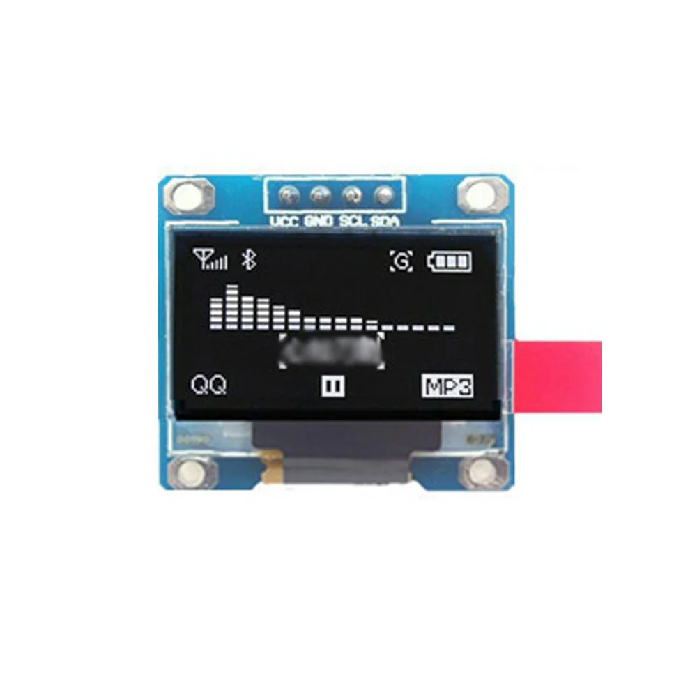 DC3.3V-5V OLED ЖК-дисплей модуль разрешение платы IEC IIC интерфейс компоненты