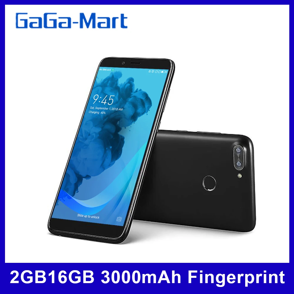 K320T LTE 18:9 мобильный телефон четырехъядерный 2G RAM 16G ROM 5 7 дюймов HD + Android 0 OS 3000mAh