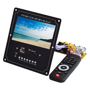 

4.3 inch LCD Display DTS MP4 MP5 Audio Video Player Decoder Lossless Wireless Bluetooth Module Support U Disk SD Card