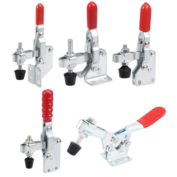 

uxcell Toggle Clamp Vertical Quick Release Hand Tool for Machine Operation Welding Mould Woodworking Electronic Equipment