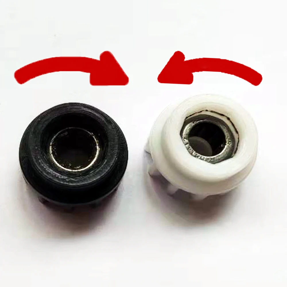 Escoba de Pedal de fregona fácil, pieza de giratoria, embrague unidireccional, rodamiento Hexagonal, Cubo de engranaje, reparación de piñones, 1/2/3/4/5/6 - AliExpress