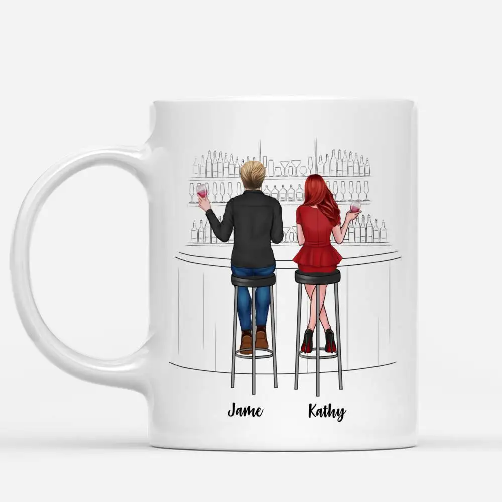 Personalized Mug - Drink Team - Drinks Are Best When Mixed With Friends