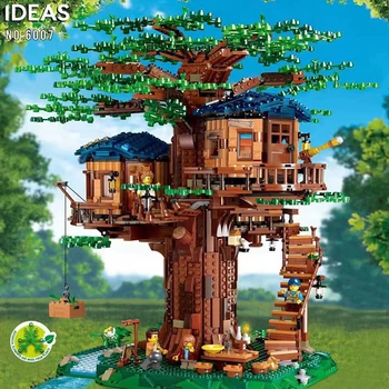 

6007 IDEAS Series Tree House Building blocks bricks Compatible lepinglys 21318 Educational Toys for Children birthday Gifts