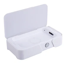 Ультрафиолетовый светильник, умный голос, универсальное беспроводное зарядное устройство, многофункциональная коробка для смартфонов IJS998