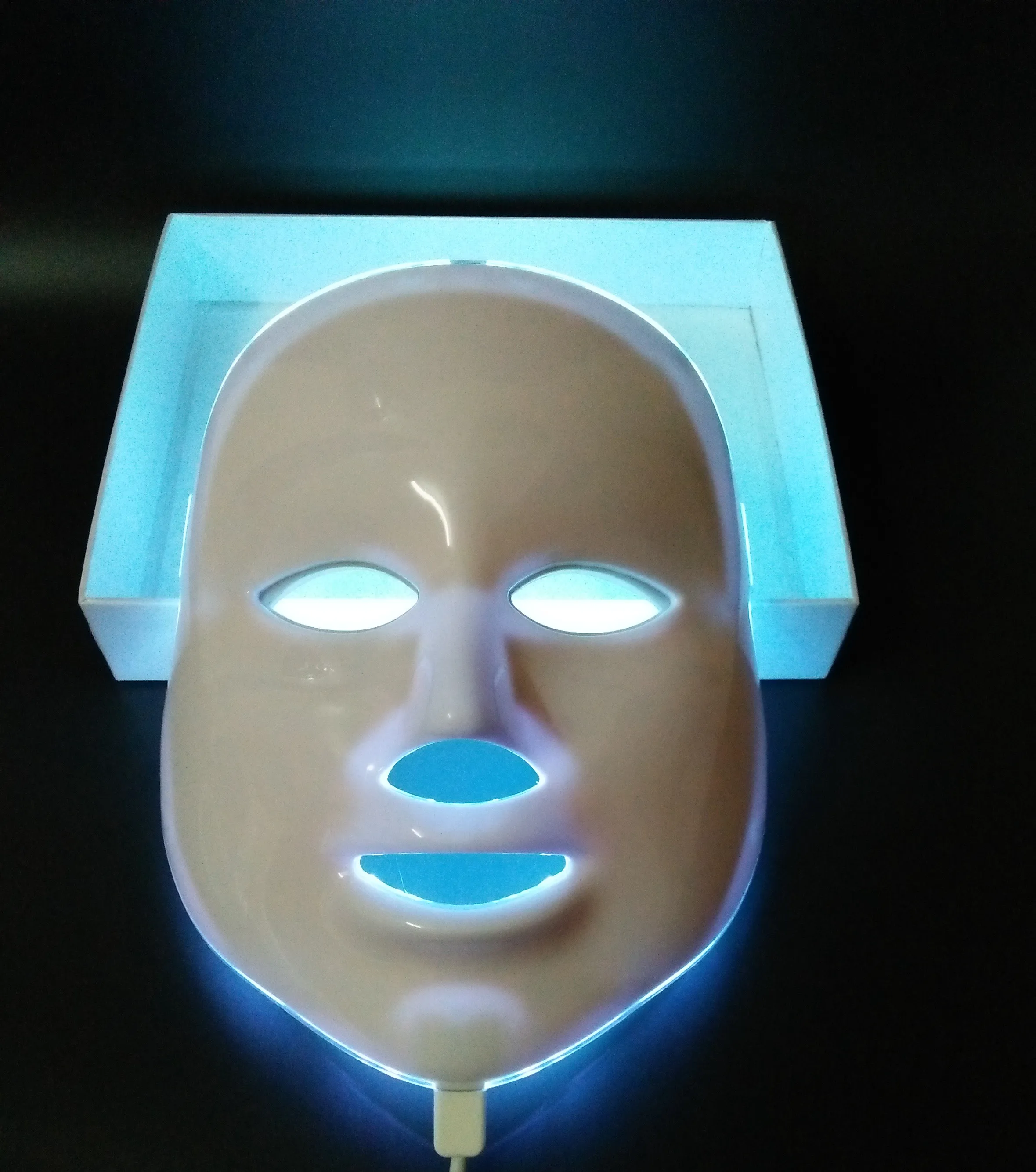 Beauty Photon светодиодный маска для лица терапия 7 цветов светильник уход за кожей омоложение морщин удаление акне уход за лицом Красота спа