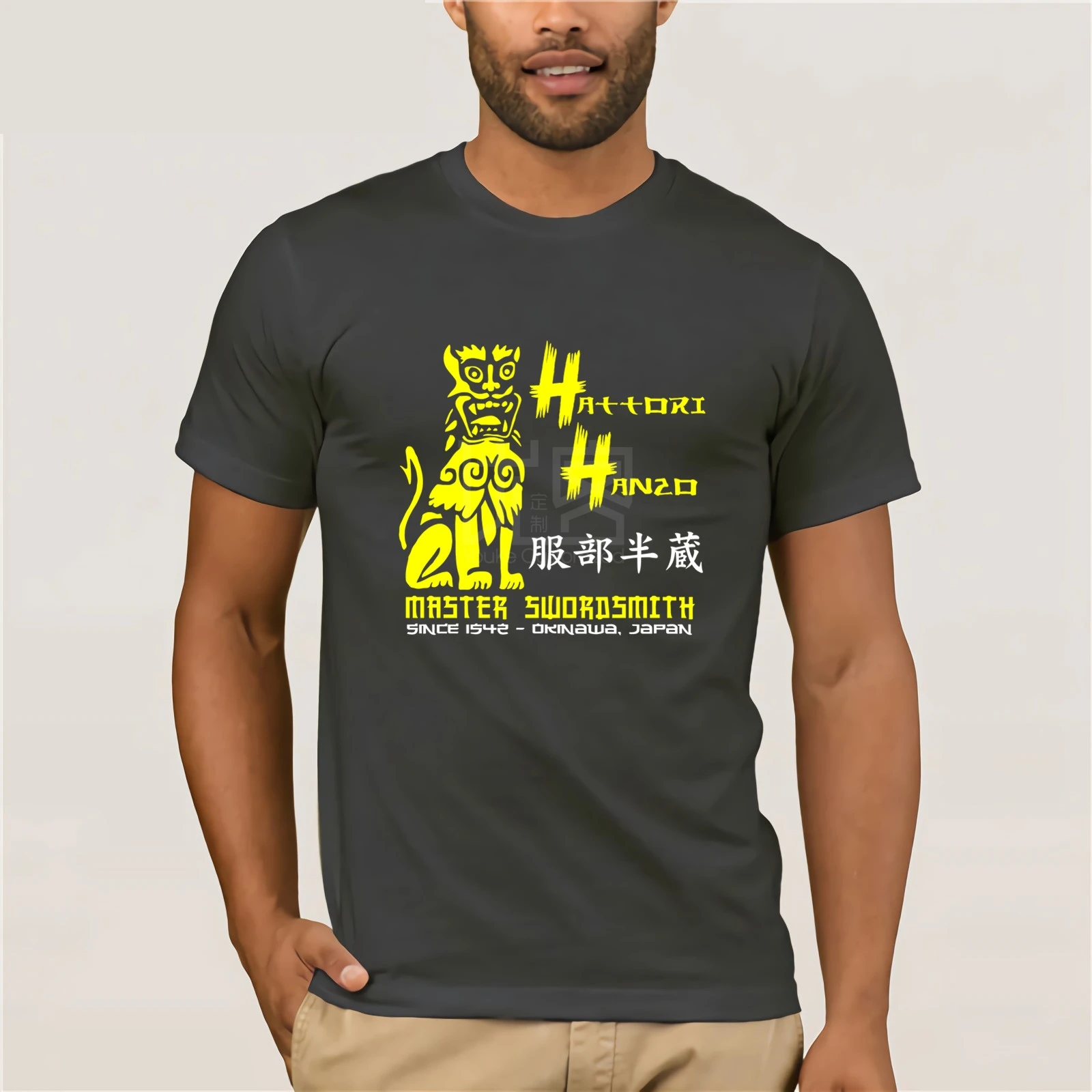 Hattori Hanzo японские мечи футболка разных цветов высокого качества футболки