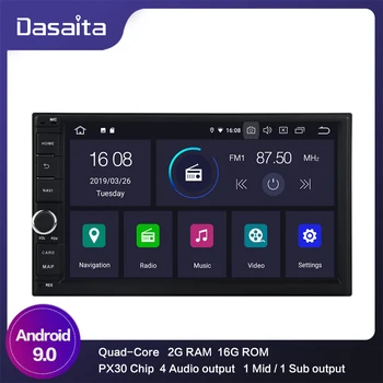 

Android Car 2 din Radio 7" Multi Touch Screen Universal Car Android 9.0 Audio Player for Nissan Car GPS Navigator Bluetooth