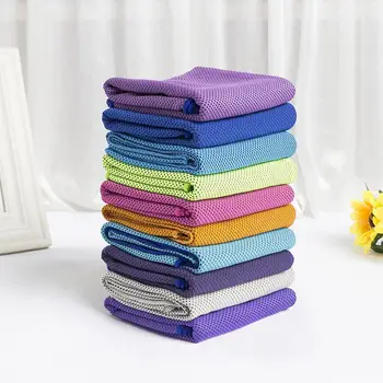 

Unique Microfiber Sport Towel Quick-Dry Beach Towels Exercise Sweat Summer Ice Towel Hypothermia Cooling Towel For Fitness Yoga