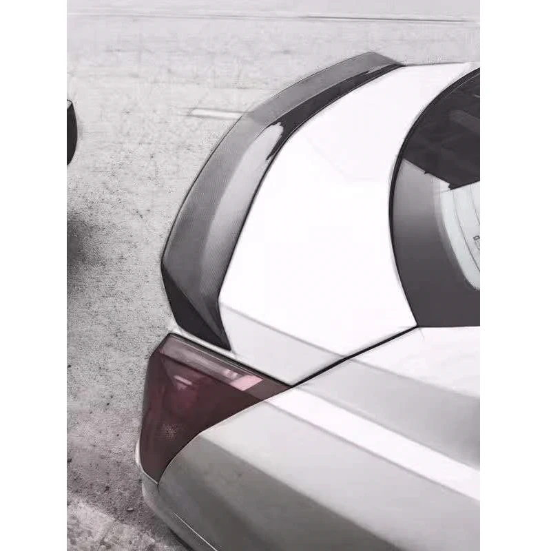 Для Cadillac CTS Sedan 4dr I4 2014 2015 2016 2017 2018 2019 V спортивный стиль настоящий спойлер заднего