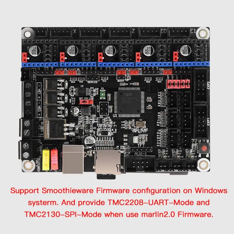 SKR V1.3 плата управления аксессуары главный мотор драйвер Материнская плата PCB мини модуль