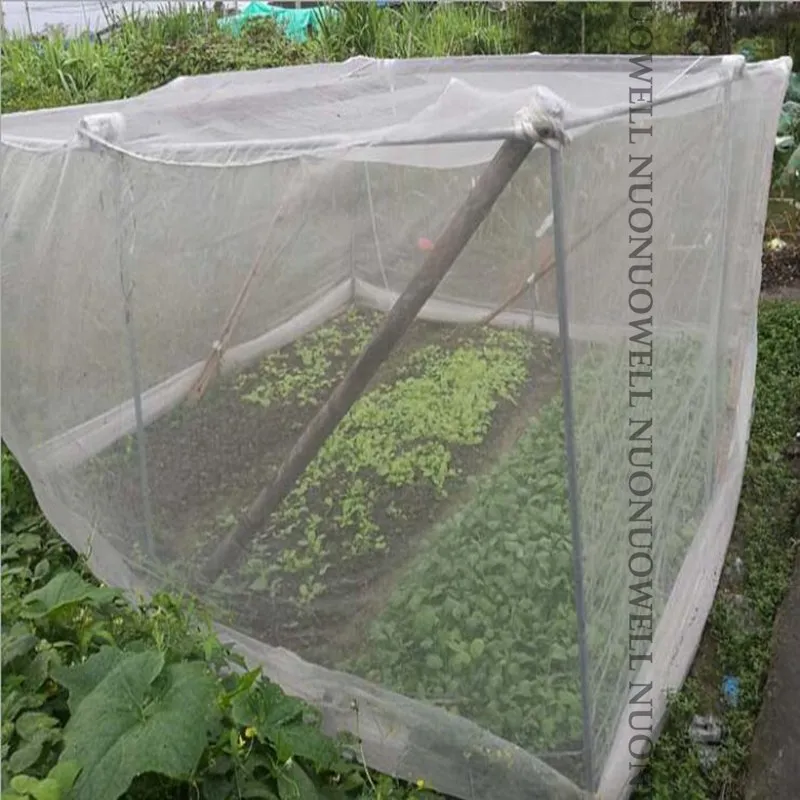Garden Netting Plant Protection 3.2×16.4 ft Insect Netting for Garden Plant Covers for Insects Mos-Quito Bug Insect Bird Net Flower Fruits Plant Netting Greenhouse Garden Net 