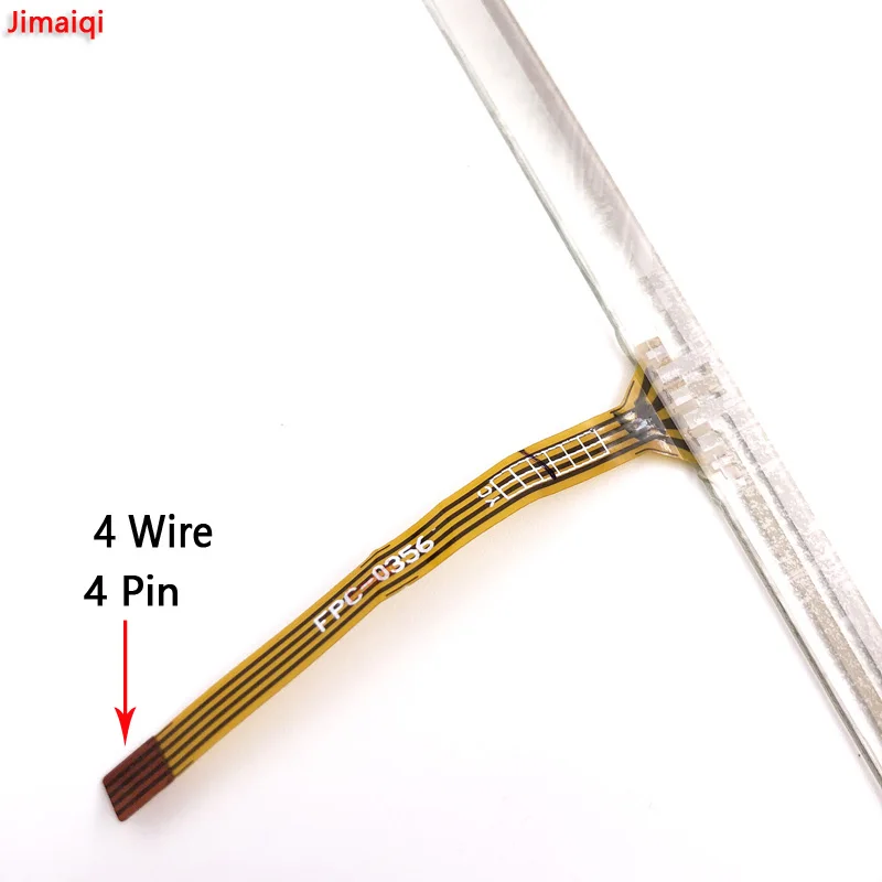 " дюймов 193 мм* 117 мм 4 провода резистивная сенсорная панель для ZCR-1503B-3-FPC-0356 gps сенсорный экран дигитайзер замена панели