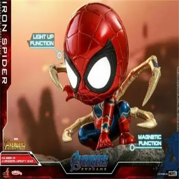 

Mini figure model for fans collection Hot Toys COSBABY Avengers: Endgame COSB559 Iron Spider PVC Figures HT Model Toys