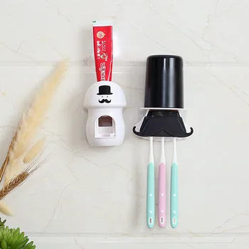 

Holder Dispenser Suction Cup Holder Toothbrush Holder Bathroom Accessory Bathroom Hardware Brush Holder