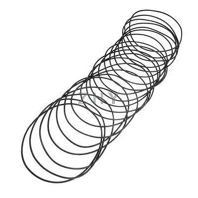 

20 Pcs Industrial Flexible Rubber O Ring Seal Gasket 130mm x 2.4mm