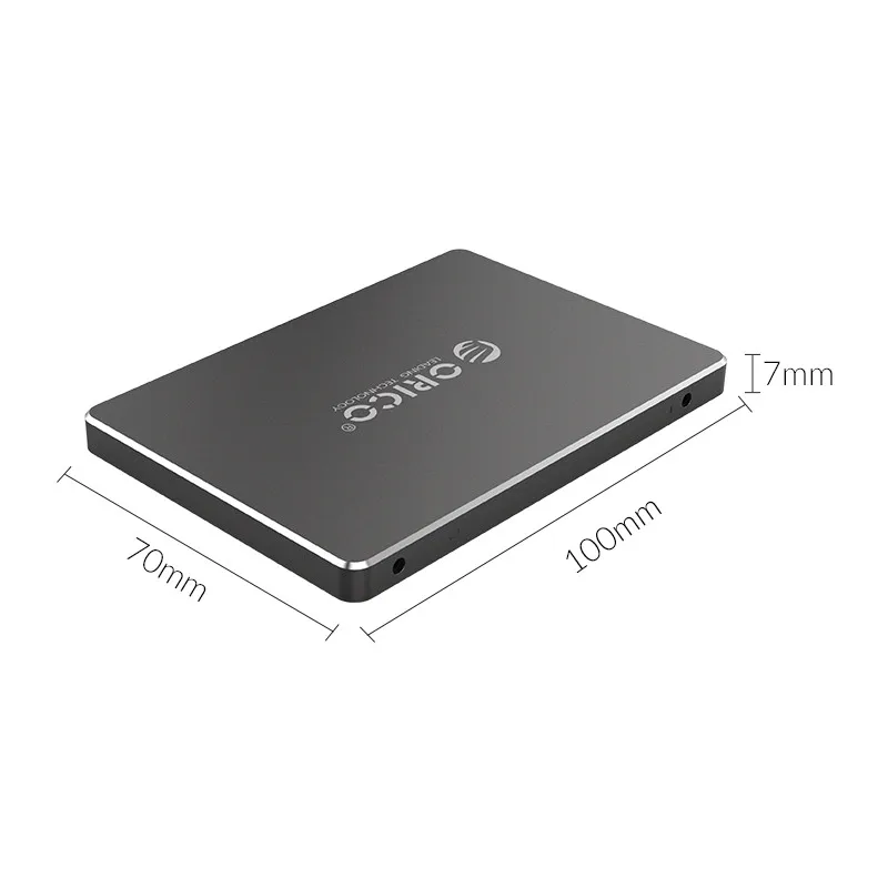 ORICO 2,5 дюймов SATA SSD 128 ГБ 256 512 1 ТБ SSD 1 ТБ Внутренний твердотельный диск 2,5 SSD SATA для настольного компьютера ноутбука