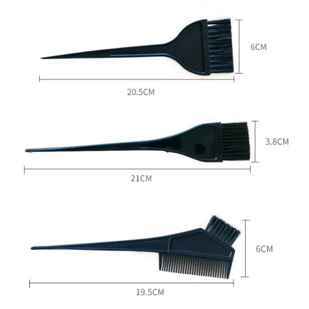 24pcs/set Hair Color Dye Bowl Comb Brushes Tool Kit Set Tint Coloring Dye Bowl Comb Brush Twin Headed Brushes Dyeing Cape Kits 24pcs/set Hair Color Dye Bowl Comb Brushes Tool Kit Set Tint Coloring Dye Bowl Comb Brush Twin Headed Brushes Dyeing Cape Kits