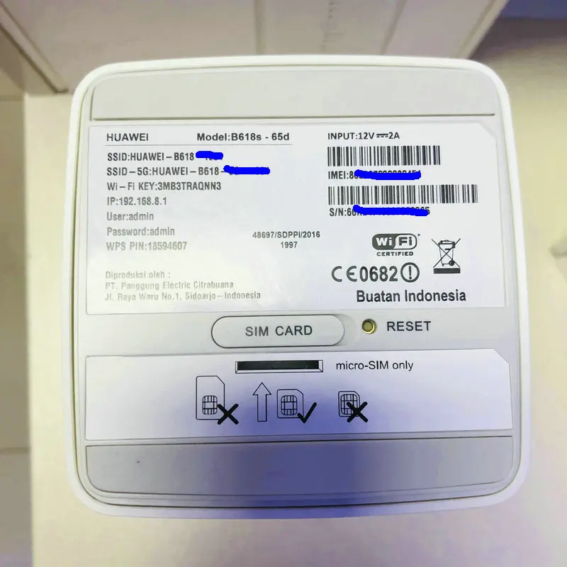 Оригинальный разблокированный Huawei B618 B618s 65d LTE Cat11 беспроводной маршрутизатор