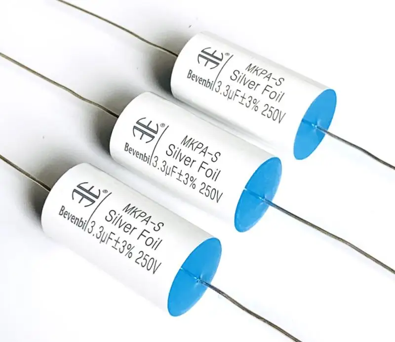 10pcs/lot Bevenbi 250V MKPA-S Gold and silver foil high-end polypropylene custom polypropylene film capacitor free shipping 10pcs cbb22 630v225j 225j630v 630v 225j 2 2uf pitch 25mm cbb polypropylene film capacitor