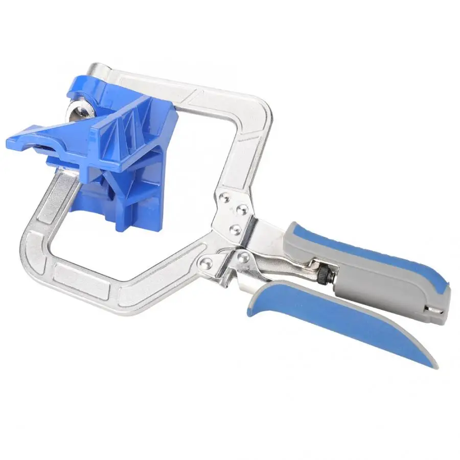 

Wood Board 90° Right Angle Corner Clamp Picture Holder Woodworking Clamping Hand Tool Quick Fixed for 90° Corner and ''T'' Joint