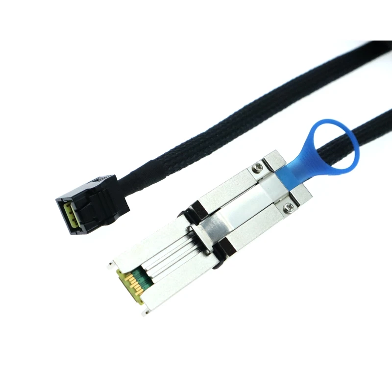 Mini Sas Externo Sff8088 para Mini Sas Alta Densidade hd Sff9643 Servidor de Dados Disco Rígido Raid Cabo Melhor Qualidade Cabos de computador e conectores - Imagem 5