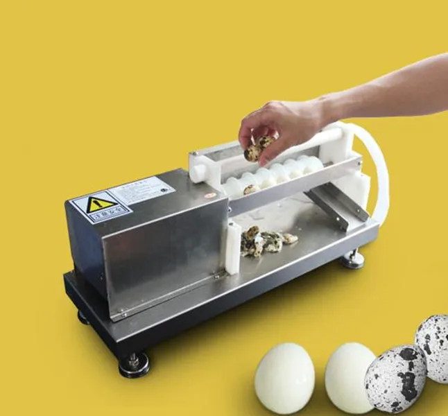 CE практическое автоматическое для перепелиных яиц Чистка Халлер пилинг машина