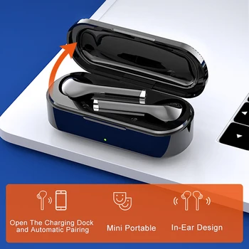 

TWS 5.0 Bluetooth Wireless Earphones Touch Control Waterproof Sport Earphones With Microphone Mini In-ear Stereo Earphones