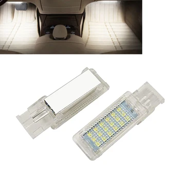 

1Pc 12V LED Luggage Compartment Trunk Boot Light Footwell Light Trunk Light for Volkswagen Caddy Eos Golf Jet ta Passat CC Sciro