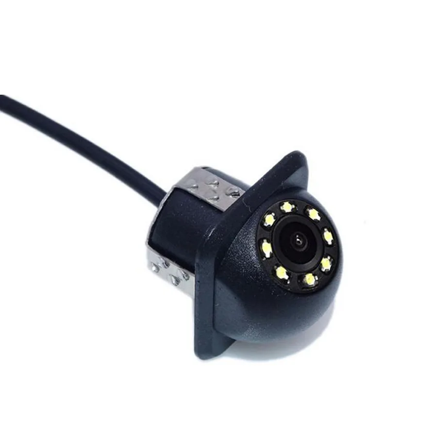 

Small Straw Hat Light Included High-definition 7080 Car Mounted Waterproof Watch Ruler Rearview Camera Color Night Vision