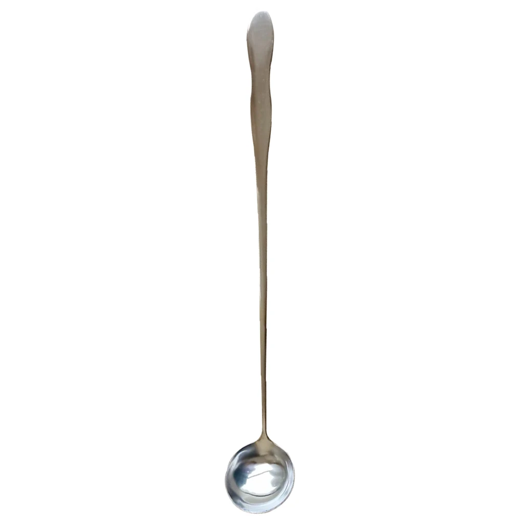 Stainless Steel Mixing Spoon For Melted Wax Stirring Scoop DIY Candle Making Candle Wax Stirring Spoon Mixing Spoon 