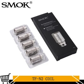 

5PCs/lot Original SMOK TF-N2 Nickel 200 Coil 0.12ohm TFV4 Coil Head Standard Core Air Core fit for TFV4 Atomizer Tank