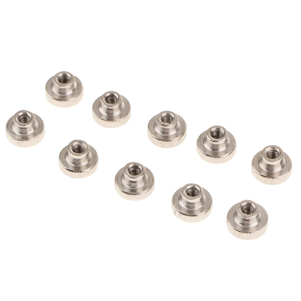 10pcs Metal Adjust Leveling Knurled Thumb Nut M3 3D Printer Heated Bed