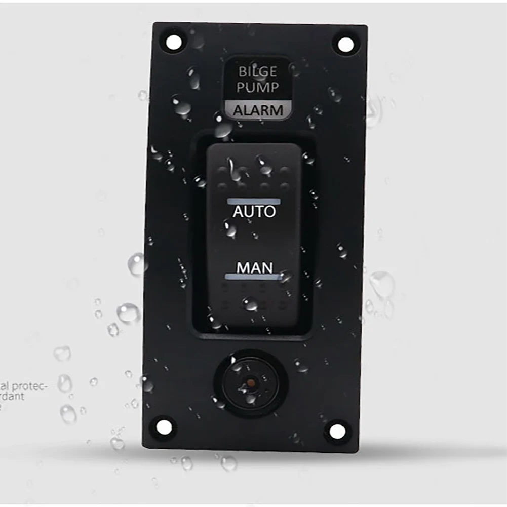 12 V-24 V переключатель Панель откачивающий насос 85db с сигнализацией, хорошее качество, электронный прочный Водонепроницаемый защитные двухслойные низкой Давление профессиональный