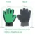 Pet Care Glove Cat Grooming Cat Glove Deshedding Brush Gloves Dog Comb for Cat Supplies Bath Clean Massage Hair Remover Brush