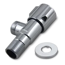 Универсальный G1/2 резьбовой треугольный клапан, медная раковина для воды, ванная комната, Душ, сантехника, угловой клапан, быстрое открытие, водостопорные клапаны