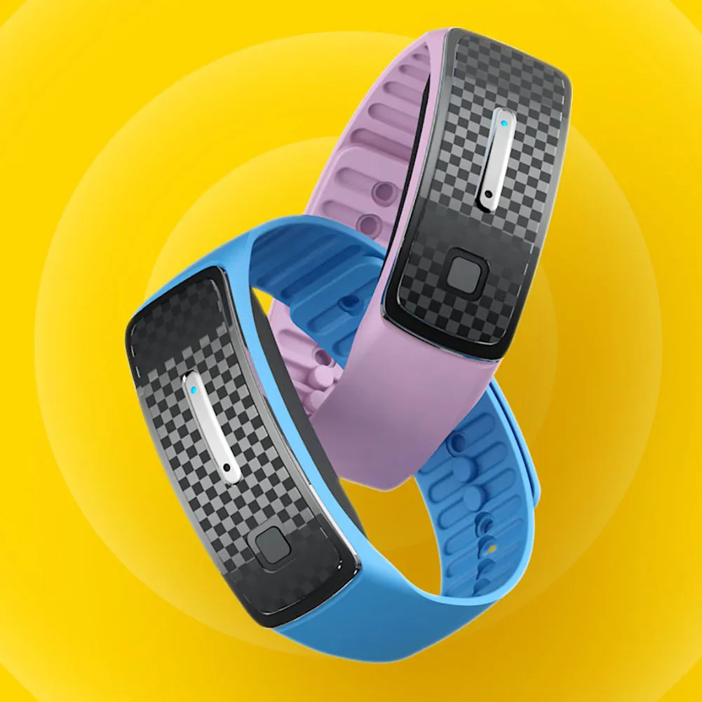 Ultrasonic Mosquito Repellent Bracelets Reusable Portable Electronic Mosquito Control Bracelets