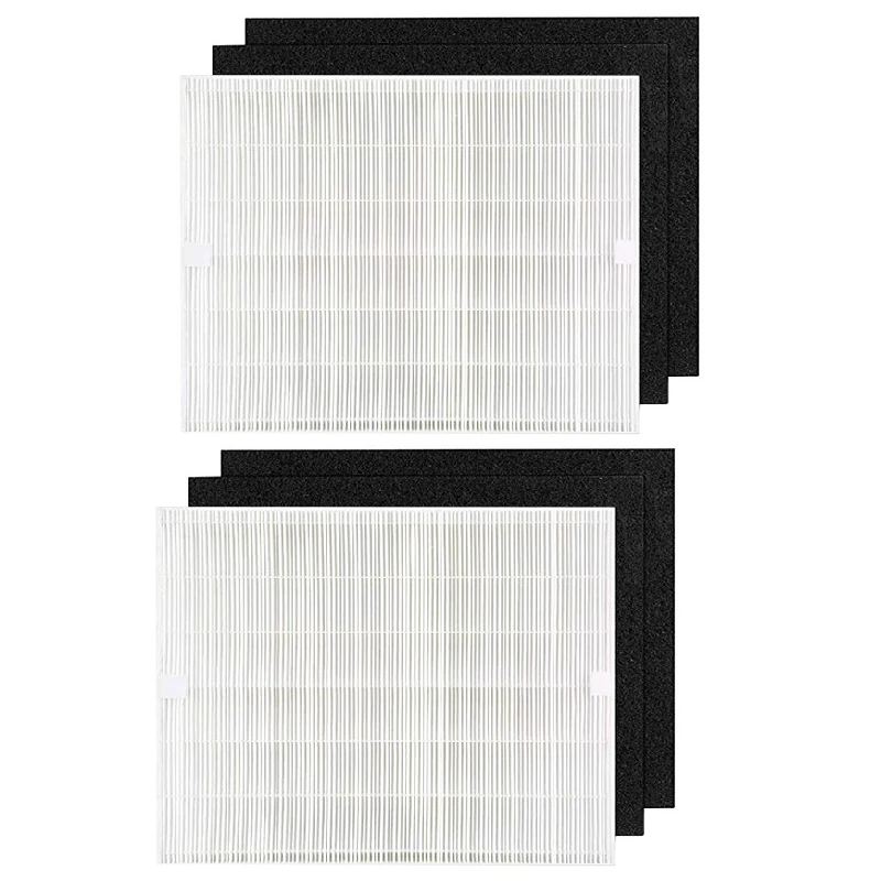 

2Pcs Air Purifier Filter Activated Carbon Cotton Replacement Kit Fit for Coway AP1512Hh Air Cleaner