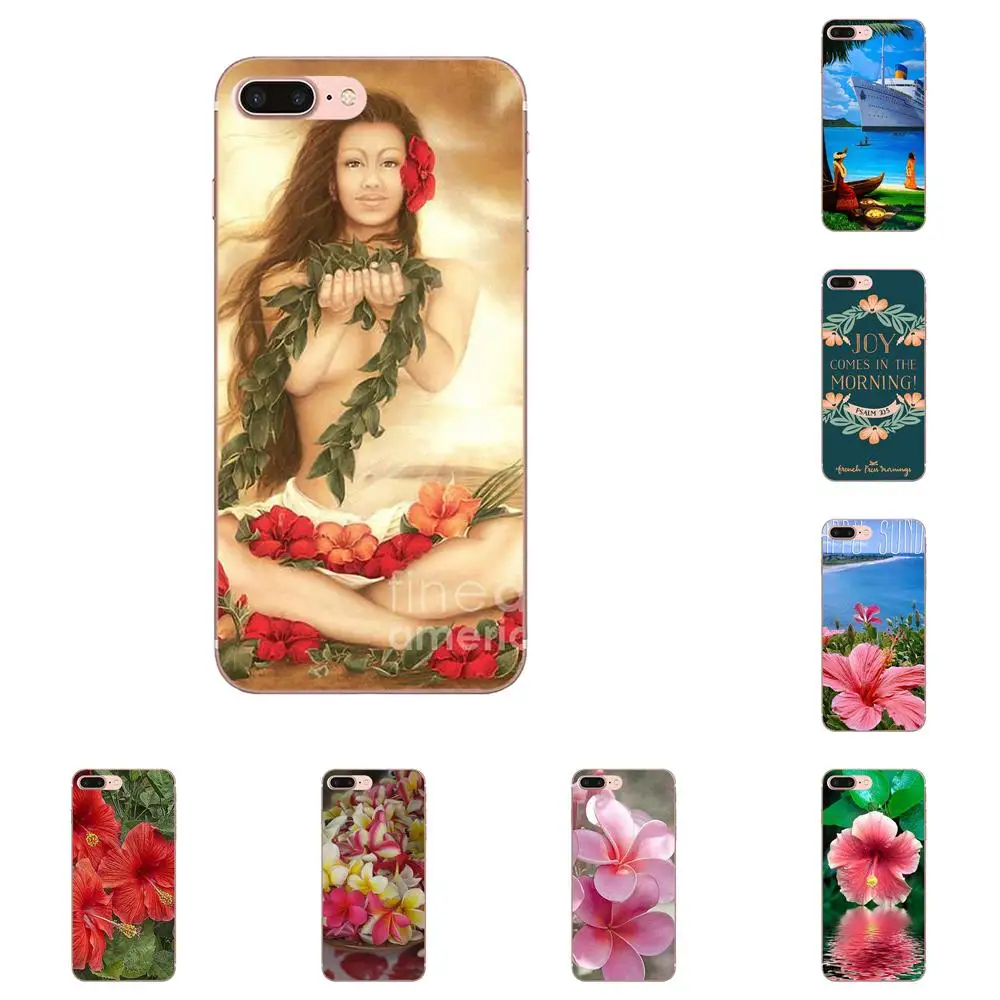 Чехол из ТПУ Bixedx Aloha Flowers Greetings для Huawei G7 Y6 II Y7 Xiaomi Redmi Note 2 3 5 Mi 4 4C 4I 5S 5X 6X